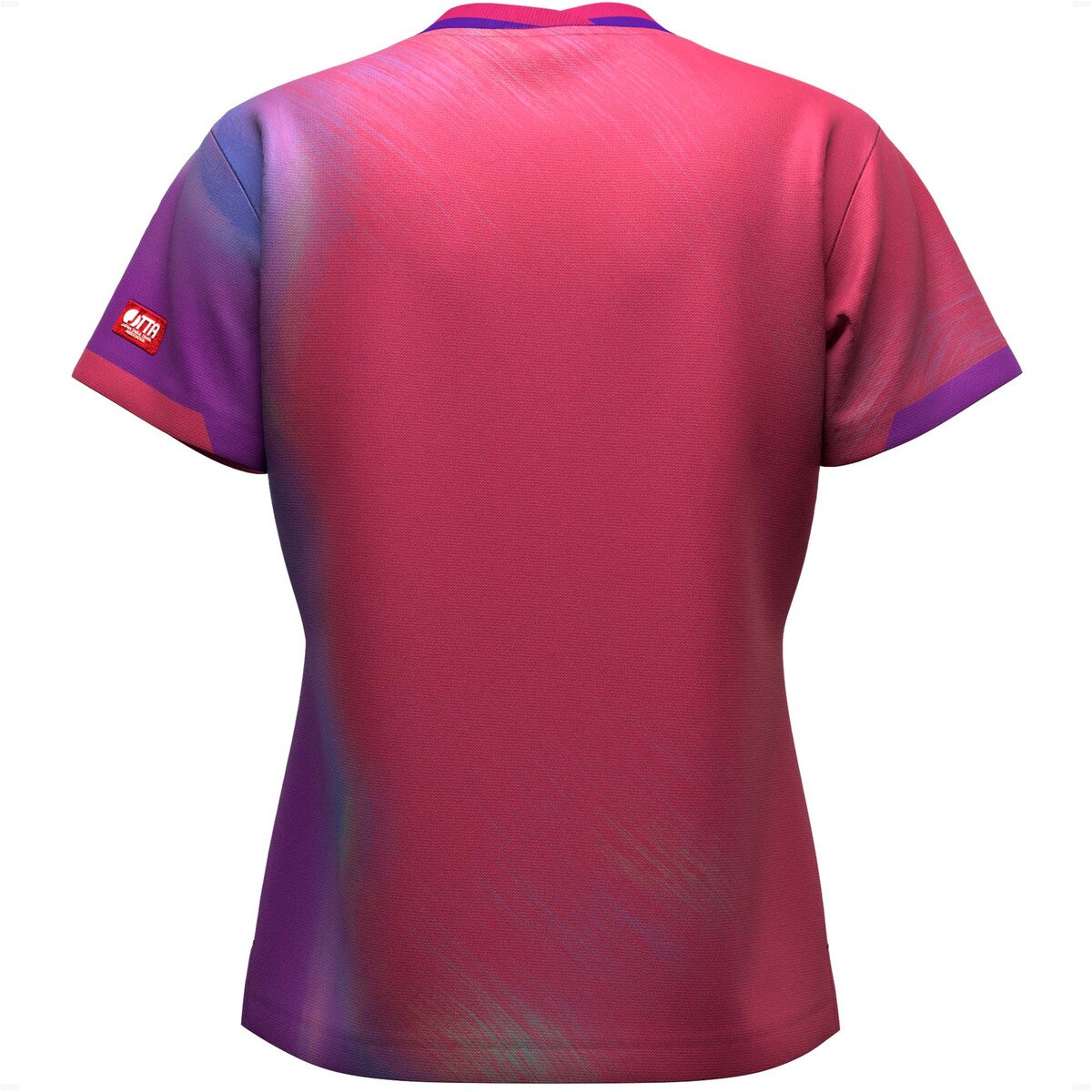 Butterfly Table Tennis - Infiria Lady Shirt - Rose - Back